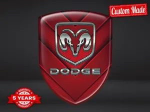 Dodge Autoaufkleber Selbstklebend Premium Edle Domes